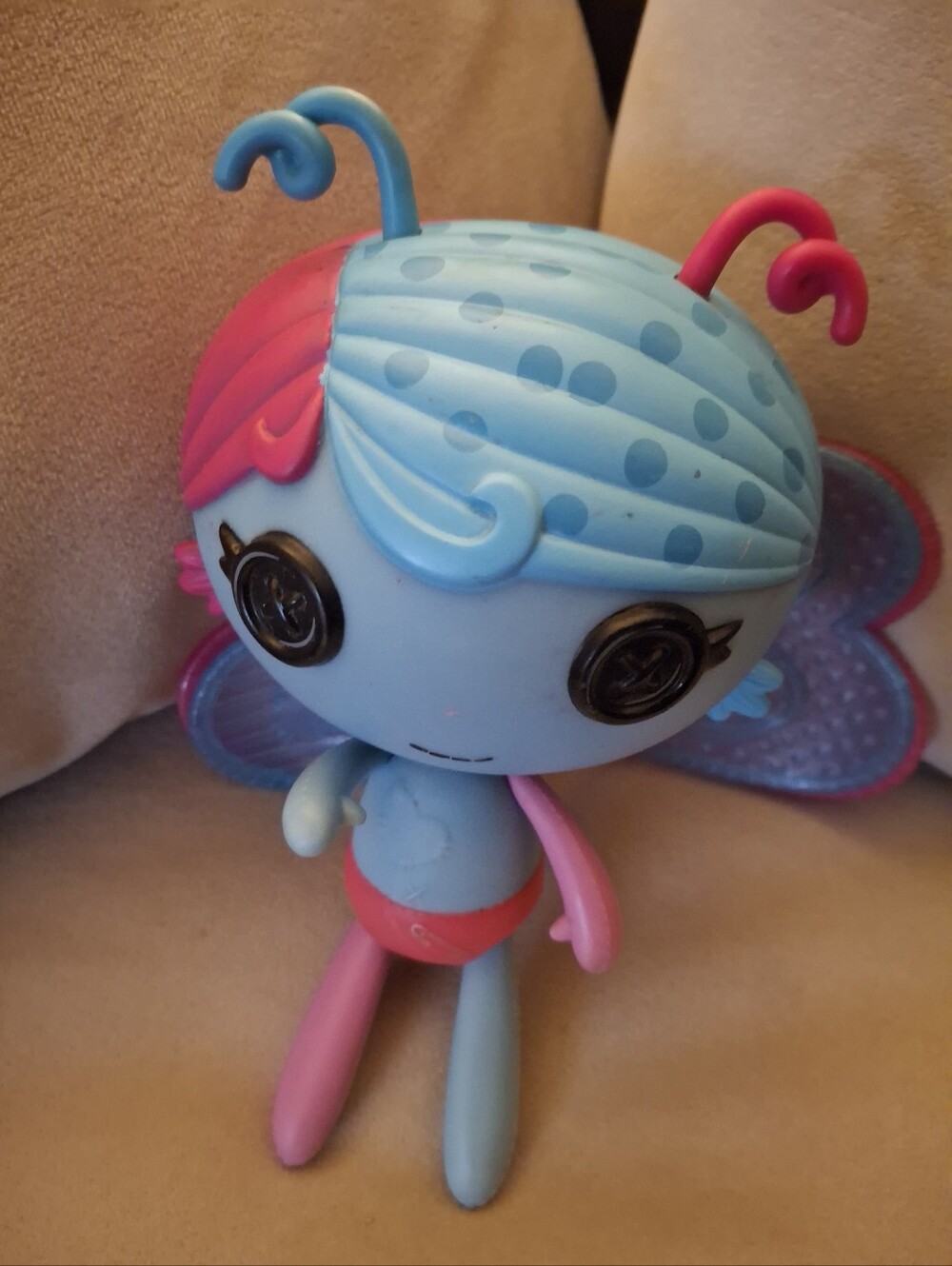 Lalaloopsy 7 inches Blue & Pink Butterfly Garden Toy Doll - Picture 2 of 2